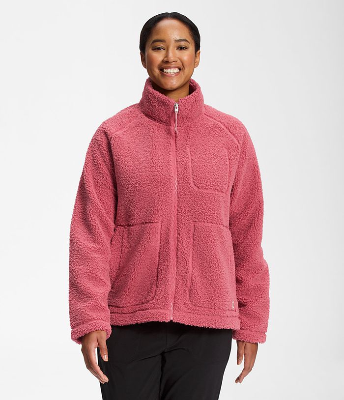 Chaqueta Softshell The North Face Mujer Rosas Ridge De Lana Full Zip 50368SVZU